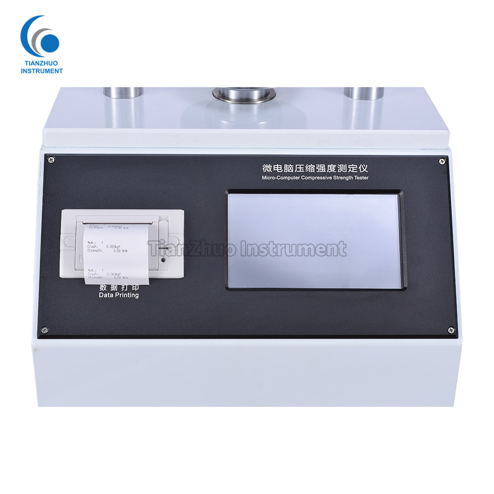 0.01N Packaging Testing Equipment , 100 R / Min Box Compression Strength Tester