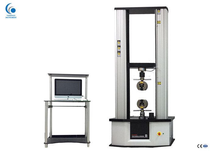 Vertical Electronic Metal Tensile Tester / Plastic Spring Testing Machine